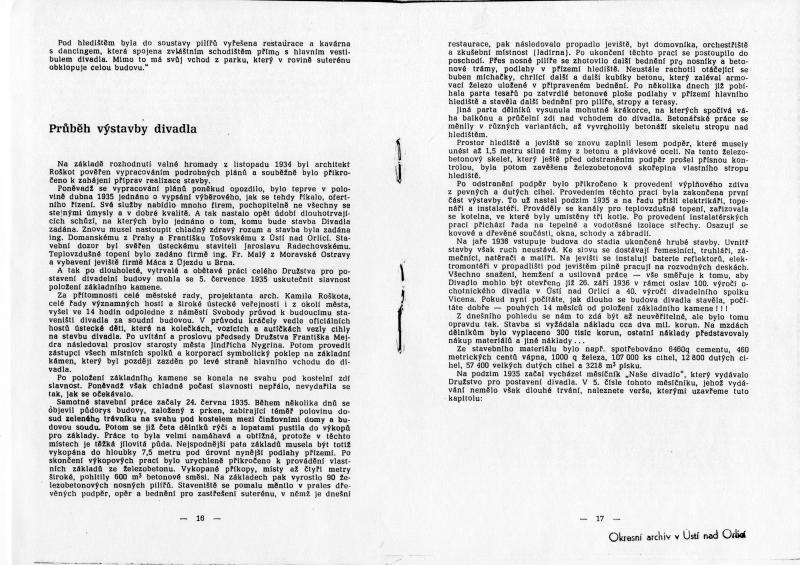 Roškotovo divadlo Ústí nad Orlicí